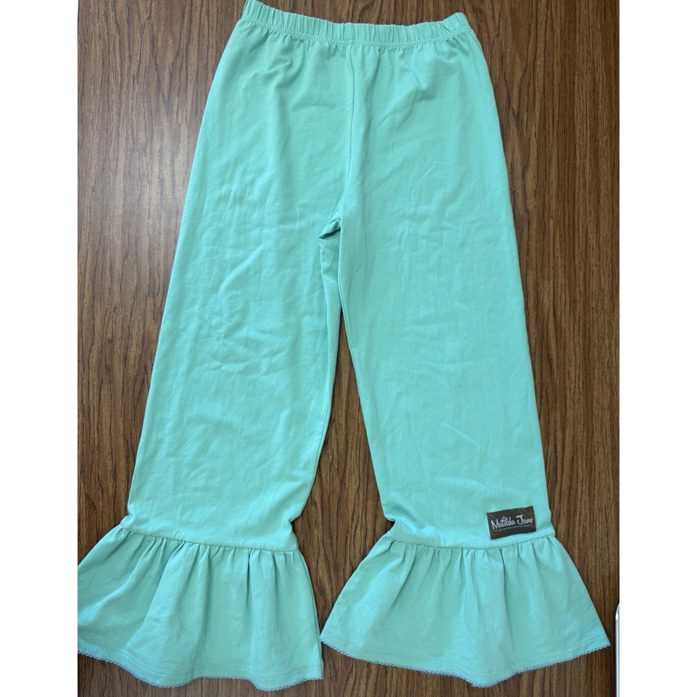 Matilda Jane Girls 12 Green Rufles
